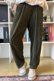 Terry B Classic Relaxed Pant Deep Moss